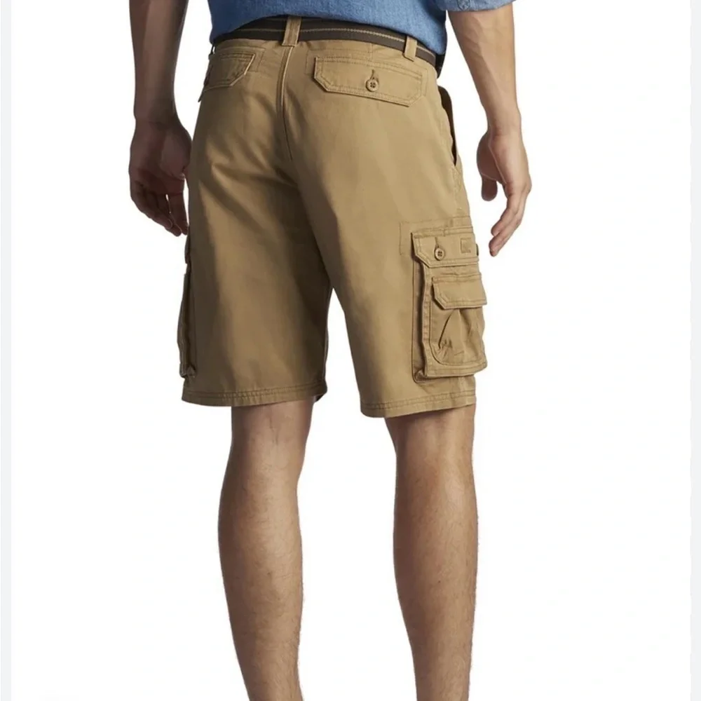 Lee Men's Khaki Cargo Utility Shorts Size 38 - Picture 2 of 6